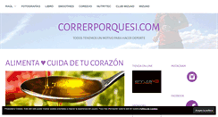 Desktop Screenshot of correrporquesi.com